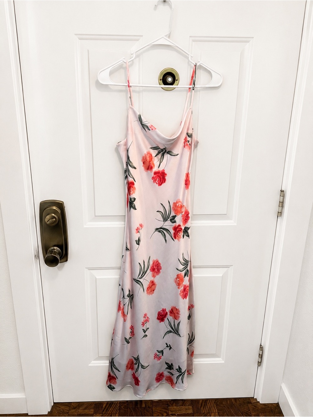 NWT Gianni Bini Floral Cowl Neck Midi Dress | Dillard’s | Size Small